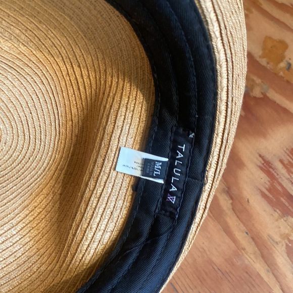 Women’s Talula Straw Hat Size Medium - Picture 3 of 5